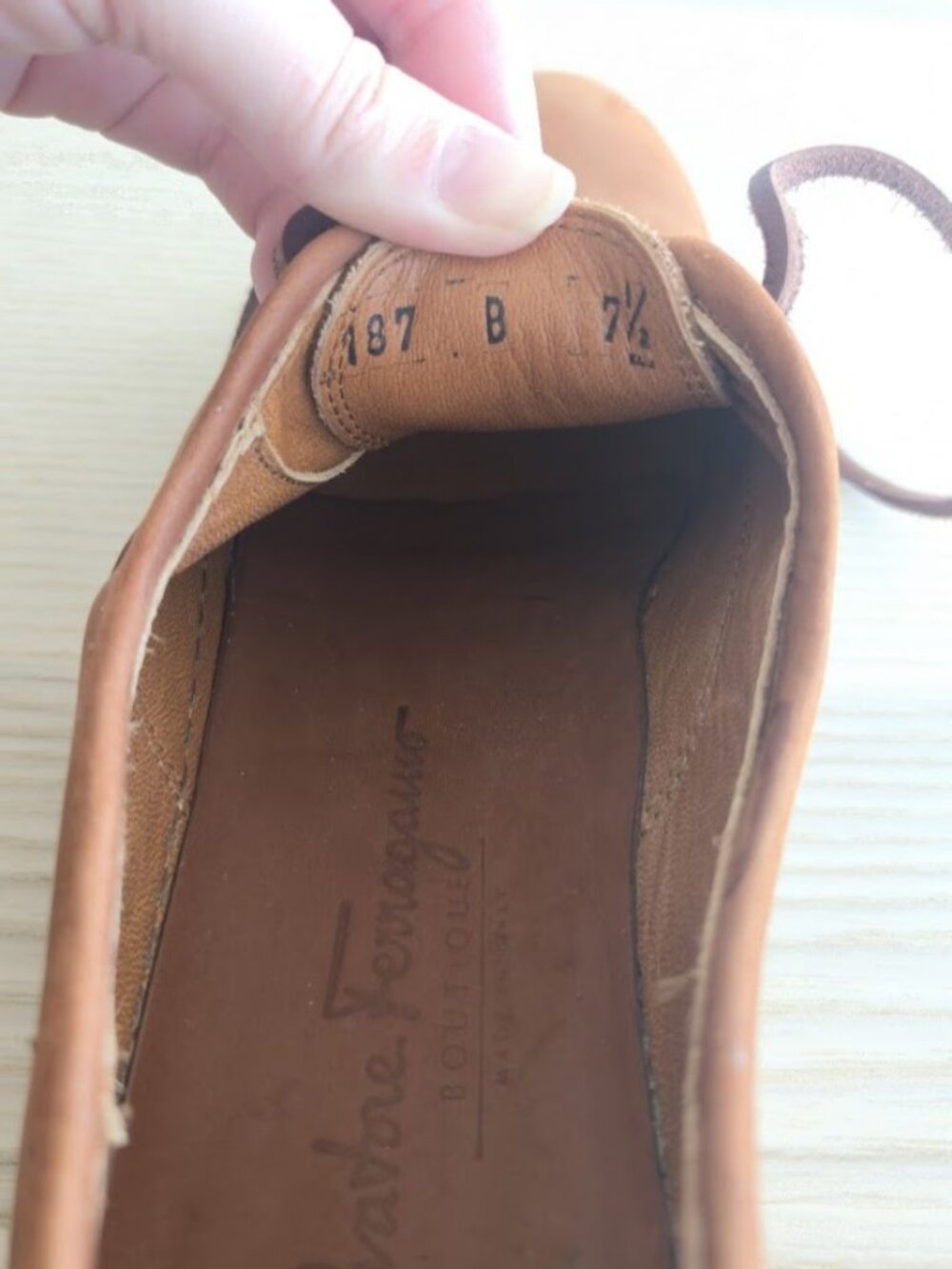 Salvatore Ferragamo Leather Sneakers - Picture 6 of 6